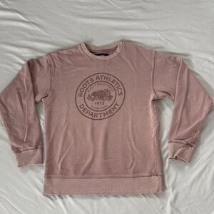 Roots Women’s Dusty Pink Crewneck Sweatshirt